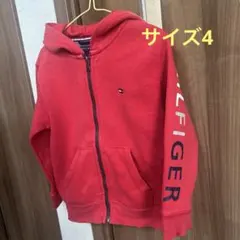 トミーヒルフィガー　キッズパーカー　４Ｔ