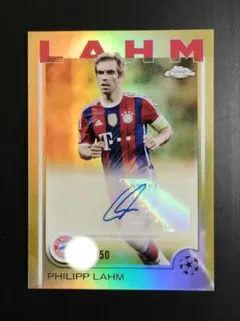 【世界50枚限定】topps フィリップ・ラーム 直筆サイン auto UCC