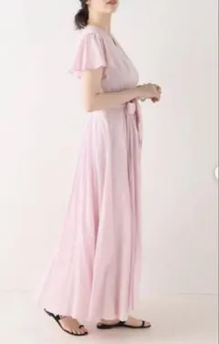 超美品 マリハ MARIHA ネイビーカシュクール36マドモアゼルのドレス