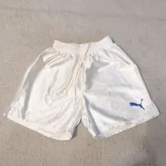 Puma ホワイト ハーフパンツ 130