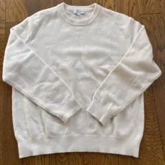 [中古] B:MING by BEAMS ホワイト クルーネックニット M