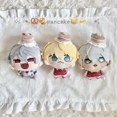 【ブルー】にじまるっと にじたうん ヘッドドレス ぬい服 帽子 にじぱぺっと