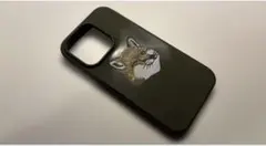 MAISON KITSUNE　iPhone13Pro ケース　 濃カーキのサムネイル
