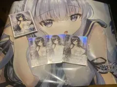 サンパン ブルーアーカイブ スリーブ プレイマット ミヤコ 水着 - メルカリ