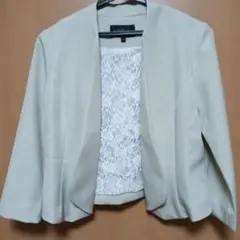 クリーム色ジャケット