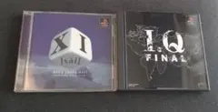 【まとめ売り】PS1 Ｘi [sai] I.Q FINAL ソフト2本セット