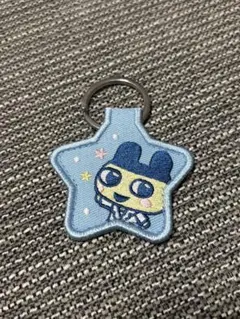 刺繍キーホルダー　まめっち