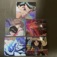 G賞☆フレークプリズムステッカー☆一番くじ☆幽遊白書☆暗黒武術会編