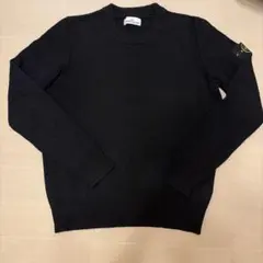 STONE ISLAND ブラックニットセーター Mサイズのサムネイル