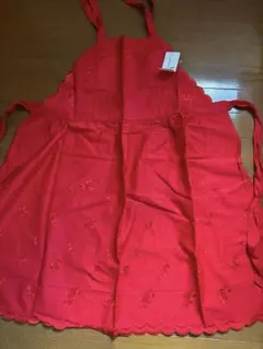 Valentino Garavani 赤色刺繍エプロンのサムネイル