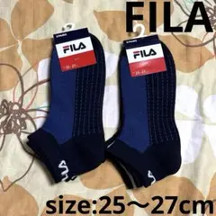 新品☆ FILA ☆ 靴下 ☆ メンズ ☆ 3足組×2個 ☆ 25〜27cmのサムネイル