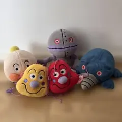 アニメキャラクター ぬいぐるみセット　アンパンマン