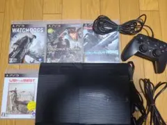 SONY PlayStation3 CECH-4300C 500GB ソフト4本