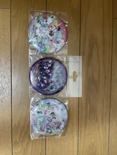 東京ディズニーリゾート 缶バッジ 3種セットのサムネイル