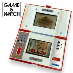 M269❀ ゲームウォッチ ミッキー&ドナルド 本体 昭和レトロ ゲーム