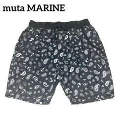 muta MARINE ムータマリン ペイズリー柄 ショーツ XL ネイビーのサムネイル