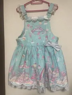Angelic Pretty ミルキープラネット サロペット カチューシャ - メルカリ