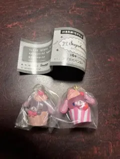 シュガーバニーズ カップケーキチャーム 2個セット
