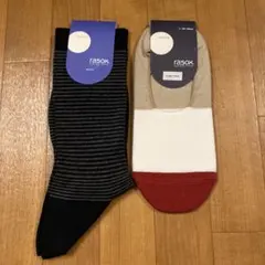 rasox L字型靴下 2足セット メンズ