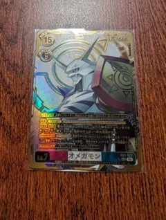 オメガモン　希少　デジモンカード デジモンカード BT17-078 オメガモン SR SP パラレル 希少 オメガモン