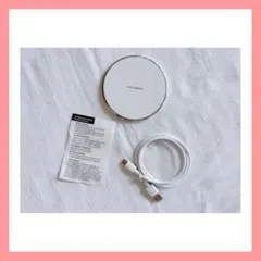 ワイヤレス充電器 Qi認証 最大15W出力 USB Type-Cポート