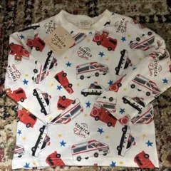 TOMICA トミカ 長袖Tシャツ サイズ95 トム　ロンT