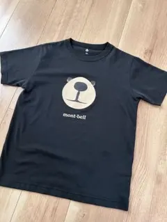 モンベル キッズ　ベア　クマ　Tシャツ　150 ブラック