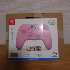 M…⭐︎様専用　新品　PowerA　ワイヤレスコントローラー 星のカービィ