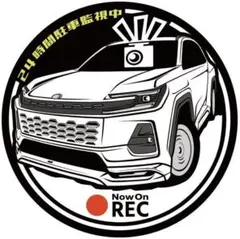 60系 rav4 新型 モデリスタ ドライブレコーダー ドラレコ ステッカー ➓