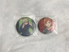 呪術廻戦 缶バッジ 狗巻棘 釘崎野薔薇 2点セット