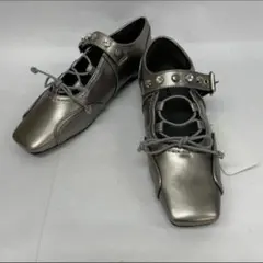 BEAMS Casselini LUスニーカー Gunmetalic 23.5のサムネイル