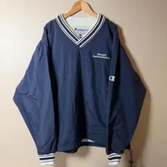 ビ*ビ様 90s Champion 企業ロゴ　刺繍　Microsoft ナイロン