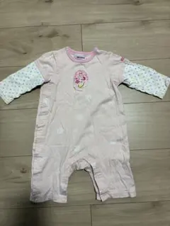 ミキハウス 長袖ロンパース 80 女の子