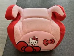 ハローキティ ジュニアシート ピンク　レッド　赤　キティー　キティーちゃん