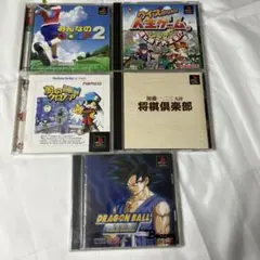 ドラゴンボールZ ゲームソフト他4本