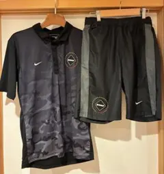 美品 希少 NIKE × FCRB.レオパード ハーフパンツ セットアップ メルカリ
