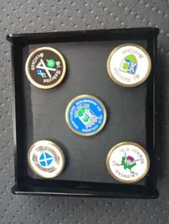 本日発送St. Andrews Old Course ゴルフマーカー 5個セットのサムネイル