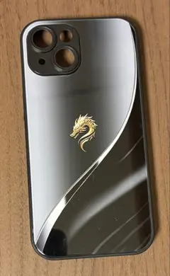 iPhone15用ドラゴンロゴケース