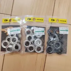 美品 最終値下げ ハトメ シルバー 黒 10mm