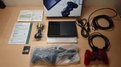 PS2 SCPH-90000 D端子ケーブル+コントローラ+メモリカード付き