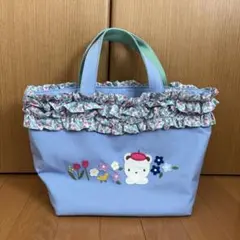 ファミリア♡春のファミリアショートフリル付きトートバッグ - メルカリ