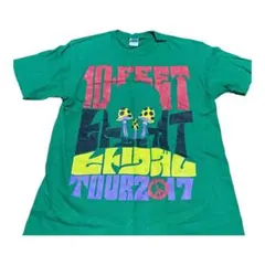 10-FEET 2017年ツアー Tシャツ Lサイズ グリーン