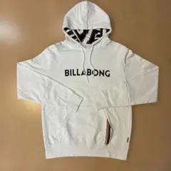 ビラボン プルオーバー パーカー 白Lサイズ BILLABONG レディース可