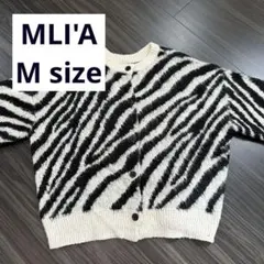 MLI'A モヘアライク　ゼブラ柄 カーディガンのサムネイル