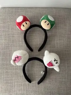 スーパーマリオ キノコ テレサ カチューシャ USJ ユニバ ぬいぐるみ