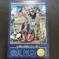 ONEPIECE カードダス ビジュアルアドベンチャー 87 シャンクス 海へ