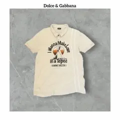 D&G ドルチェアンドガッバーナ プリント ヴィンテージ 半袖 ポロシャツのサムネイル