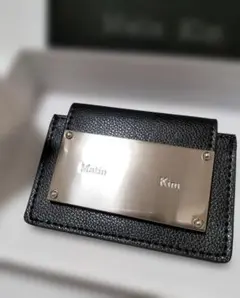 Matin Kim マーティンキム カードケース 名刺 ミニ財布 ブラック 無料配送 ◇MATIN KIM◇ ACCORDION WALLET (Matin Kim/カード