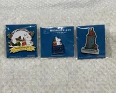 ムーミンバレーパーク　5周年記念　 アニバーサリーバッジ　ノベルティピンバッジ