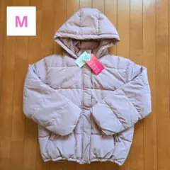 C•O•L•Z•A ファイバーダウンジャケット アウター 軽量 くすみピンクМ